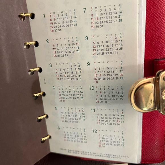 EUC Louis Vuitton PM Damier Ebene agenda Date code CA1006 - Picture 8 of 16